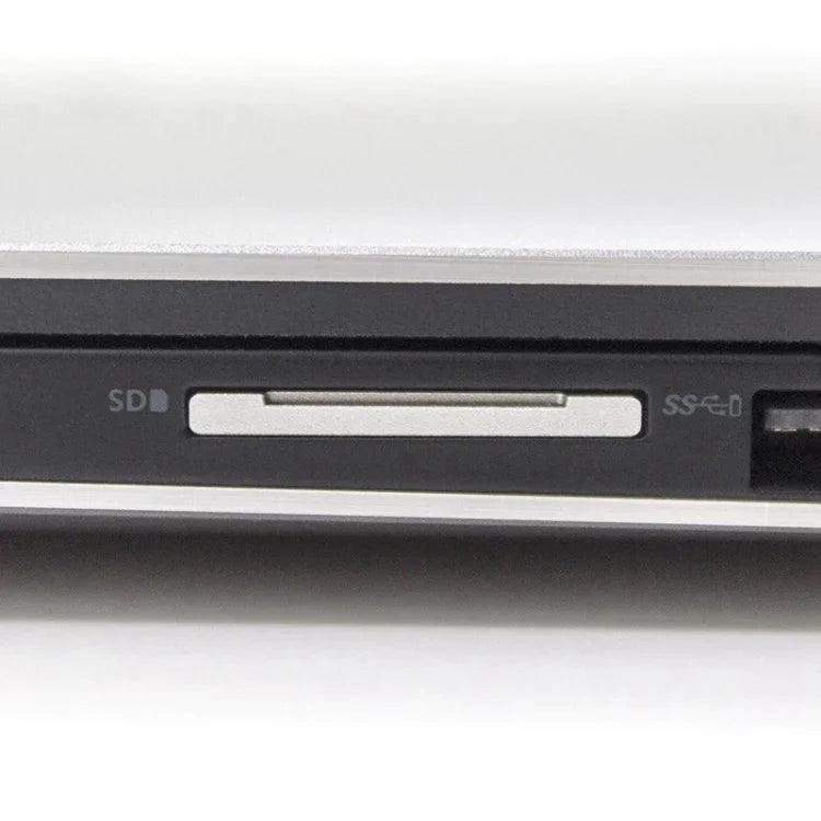 BASEQI กล่องใส่การ์ด SD อะลูมิเนียมอัลลอยด์ซ่อนสำหรับแล็ปท็อป Dell XPS 13.3 นิ้ว, สำหรับ Dell XPS 13.3 นิ้ว