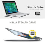 กล่องใส่การ์ด SD อลูมิเนียมอัลลอยด์แบบซ่อน BASEQI สำหรับแล็ปท็อป Lenovo Flex4-14, สำหรับ Lenovo Flex4-14