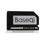 BASEQI 303ASV กล่องใส่การ์ด SD อะลูมิเนียมอัลลอยด์ซ่อนสำหรับแล็ปท็อป Macbook Pro Retina 13.3 นิ้ว, สำหรับ Macbook Pro Retina 13.3 นิ้ว