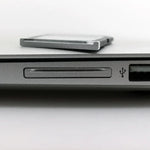 BASEQI 303ASV กล่องใส่การ์ด SD อะลูมิเนียมอัลลอยด์ซ่อนสำหรับแล็ปท็อป Macbook Pro Retina 13.3 นิ้ว, สำหรับ Macbook Pro Retina 13.3 นิ้ว
