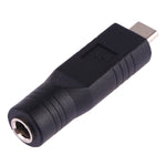 อะแดปเตอร์ตัวเมีย 5.5 x 2.1มม. เป็นปลั๊กตัวผู้ USB-C / Type-C, 5.5 x 2.1มม.