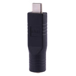 อะแดปเตอร์ตัวเมีย 5.5 x 2.1มม. เป็นปลั๊กตัวผู้ USB-C / Type-C, 5.5 x 2.1มม.