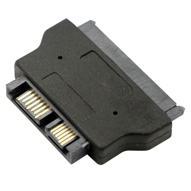 อะแดปเตอร์ SATA ตัวเมีย 22 พิน เป็น SLIMLINE SATA ตัวผู้ 13 พิน, SATA ตัวเมีย 22 พิน เป็น SATA ตัวผู้ 13 พิน