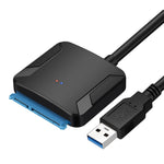 อะแดปเตอร์สาย SATA เป็น USB 3.0 มืออาชีพ สำหรับขยายฮาร์ดไดรฟ์ SSD ขนาด 2.5 / 3.5 นิ้ว, 2.5 / 3.5 นิ้ว