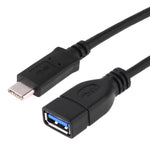 สายอะแดปเตอร์ USB-C 3.1 / Type-C ชาย เป็น USB 3.0 หญิง OTG ยาว 20 ซม., ZSSG-9B20OTG