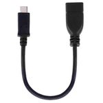 สายอะแดปเตอร์ USB-C 3.1 / Type-C ชาย เป็น USB 3.0 หญิง OTG ยาว 20 ซม., ZSSG-9B20OTG