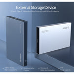 กล่องใส่ SSD แบบกลไก ORICO DD25 C3 ขนาด 2.5 นิ้ว Type-C เป็น Type-C และ USB รองรับความจุ: 6TB