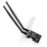 EDUP EP-9607 การ์ดเครือข่ายไร้สาย PCI-E Dual-Band 1200Mbps พร้อมเสาอากาศ 2 x 6dBi, EP-9607 1200Mbps