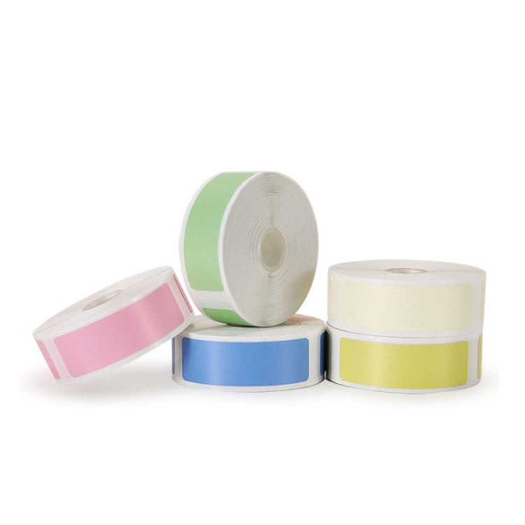 กระดาษพิมพ์สติ๊กเกอร์บาร์โค้ดสำหรับ JingChen D11, กระดาษพิมพ์ (สีน้ำเงิน), กระดาษพิมพ์ (สีขาว), กระดาษพิมพ์ (สีเหลือง), กระดาษพิมพ์ (สีชมพู), กระดาษพิมพ์ (สีเขียว)