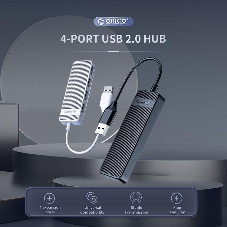 ฮับ USB 2.0 4 พอร์ต ORICO FL02 ความเร็ว 480Mbps, FL02