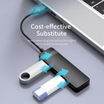 ฮับ USB 2.0 4 พอร์ต ORICO FL02 ความเร็ว 480Mbps, FL02
