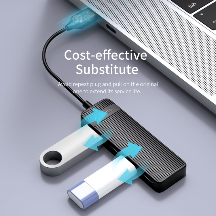 ฮับ USB 2.0 4 พอร์ต ORICO FL02 ความเร็ว 480Mbps, FL02