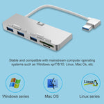 Dock ขยายฮับมัลติฟังก์ชัน Rocketek สำหรับ iMac USB3.0 x 3 + SD / TF, USB3.0 x 3 + SD / TF
