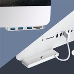 Dock ขยายฮับมัลติฟังก์ชัน Rocketek สำหรับ iMac USB3.0 x 3 + SD / TF, USB3.0 x 3 + SD / TF