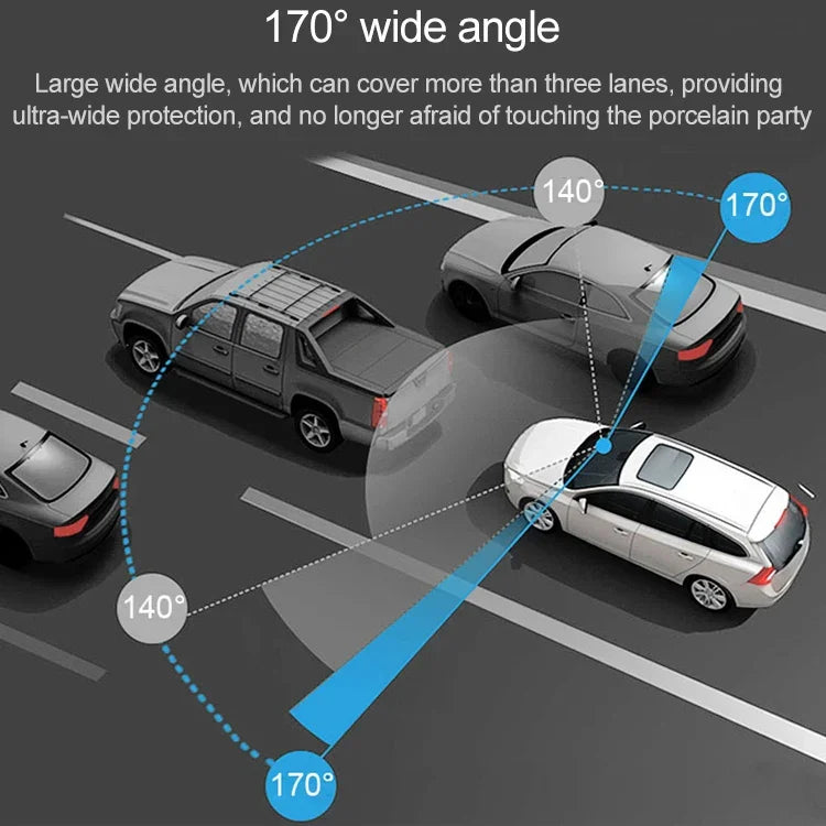 กล้องบันทึกภาพรถยนต์ขนาดเล็ก Mini Car DVR จอ LCD 2.0 นิ้ว ความละเอียด HD 1080P มุมมองกว้าง 170 องศา รองรับการตรวจจับการเคลื่อนไหว / กล้องอินฟราเรดกลางคืน / การ์ด TF / ไมโครโฟน, 2.0 นิ้ว