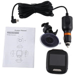 กล้องบันทึกภาพรถยนต์ขนาดเล็ก Mini Car DVR จอ LCD 2.0 นิ้ว ความละเอียด HD 1080P มุมมองกว้าง 170 องศา รองรับการตรวจจับการเคลื่อนไหว / กล้องอินฟราเรดกลางคืน / การ์ด TF / ไมโครโฟน, 2.0 นิ้ว