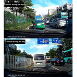 กล้องบันทึกภาพรถยนต์ VGA 480P พร้อมไมโครโฟน จอ LCD 2.4 นิ้ว รองรับการ์ด Micro TF 32GB และฟังก์ชันอินฟราเรดกลางคืน (สีดำ + น้ำเงิน), จอ LCD 2.4 นิ้ว