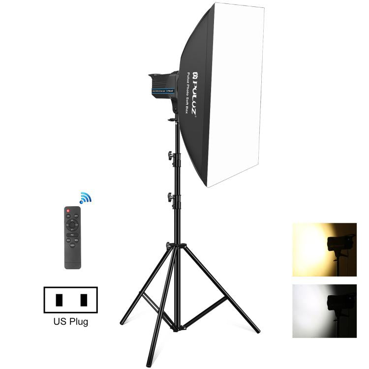 ชุดไฟแฟลชสตูดิโอ PULUZ 120W พร้อมซอฟต์บ็อกซ์ รีเฟลกเตอร์ และขาตั้งไฟ, ชุดไฟสี่เหลี่ยมผืนผ้า 120W 2700K-6500K ปลั๊ก EU, ชุดไฟสี่เหลี่ยมผืนผ้า 120W 2700K-6500K ปลั๊ก UK, ชุดไฟสี่เหลี่ยมผืนผ้า 120W 2700K-6500K ปลั๊ก US