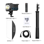 PULUZ 120W Photo Studio Strobe Flash Light Kit with Softbox Reflector & Tripod, Rectangle 120W 2700K-6500K Light Kit US Plug, Rectangle 120W 2700K-6500K Light Kit EU Plug, Rectangle 120W 2700K-6500K Light Kit UK Plug