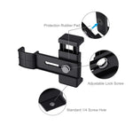 ชุดยึดโทรศัพท์มือถือ PULUZ ขนาด 1/4 นิ้ว พร้อมขาตั้งกล้องพับได้สำหรับ DJI OSMO Pocket / Pocket 2, ที่หนีบ+ขาตั้งกล้อง
