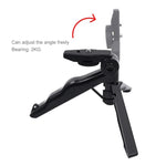 ชุดยึดโทรศัพท์มือถือ PULUZ ขนาด 1/4 นิ้ว พร้อมขาตั้งกล้องพับได้สำหรับ DJI OSMO Pocket / Pocket 2, ที่หนีบ+ขาตั้งกล้อง