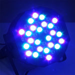พร้อมจอแสดงผล LED โหมดอัตโนมัติ / โหมดทาส / DMX512 / ควบคุมด้วยเสียง