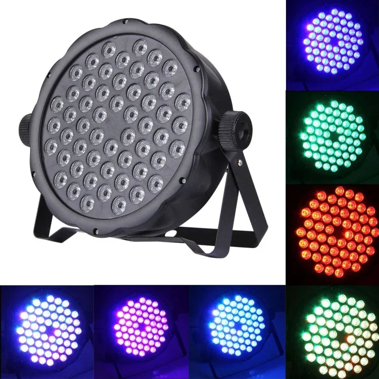พร้อมจอแสดงผล LED โหมด Master / Slave / DMX512 / Auto Run / ควบคุมเสียง, ปลั๊ก US/EU
