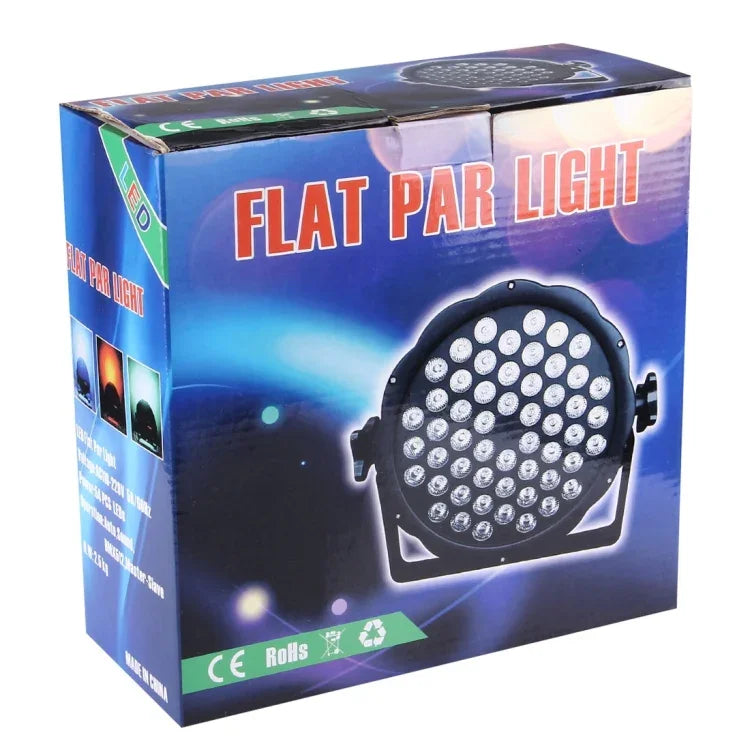 พร้อมจอแสดงผล LED โหมด Master / Slave / DMX512 / Auto Run / ควบคุมเสียง, ปลั๊ก US/EU
