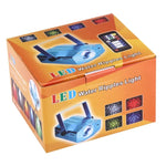 โปรเจคเตอร์น้ำแบบมินิ RGB 3W x 3 พร้อมรีโมทคอนโทรล, ปลั๊ก EU, ปลั๊ก EU