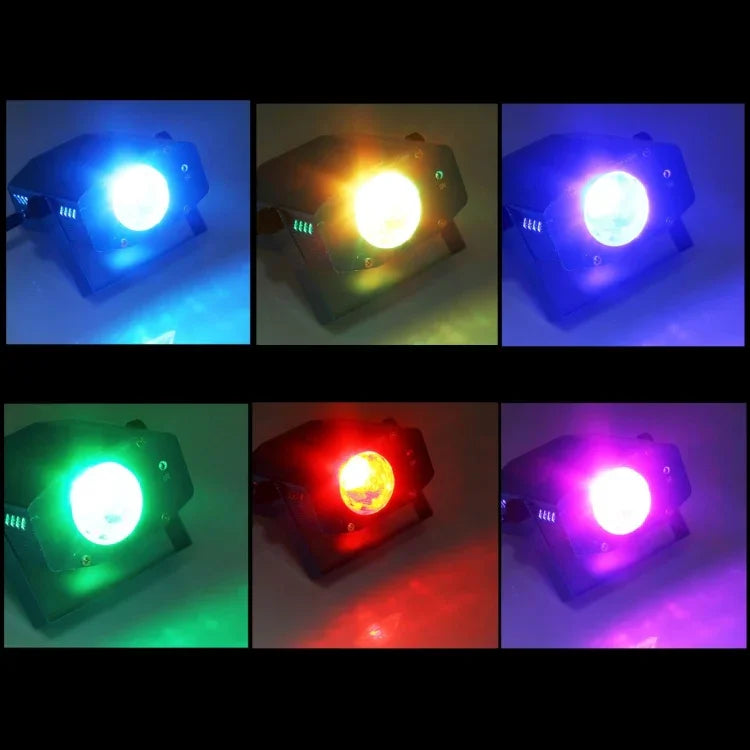 โปรเจคเตอร์น้ำแบบมินิ RGB 3W x 3 พร้อมรีโมทคอนโทรล, ปลั๊ก EU, ปลั๊ก EU
