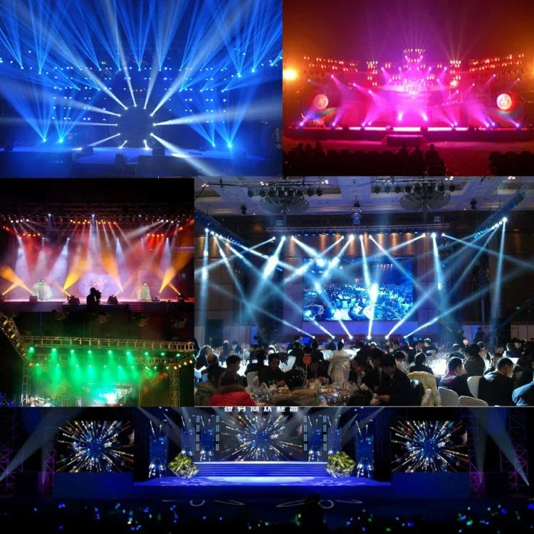 พร้อมจอแสดงผล LED โหมด Master / Slave / DMX512 / Auto Run, ปลั๊ก EU, ปลั๊ก EU