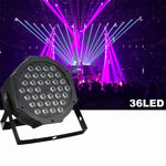 ไฟ LED PAR สีม่วง UV 36W 36 ดวง, AC 100-240V, แสงสีม่วง