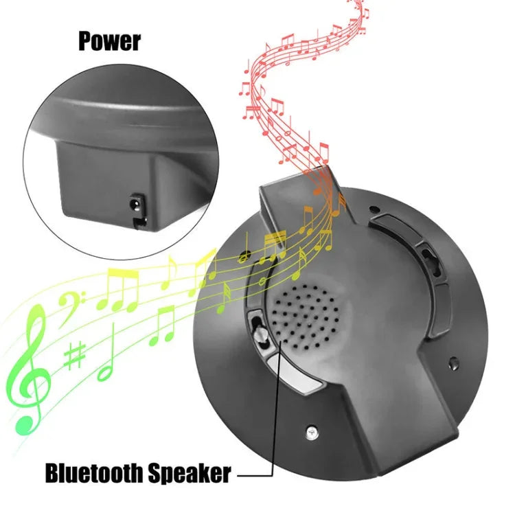 โปรเจคเตอร์เลเซอร์น้ำกระเพื่อม Bluetooth 10W