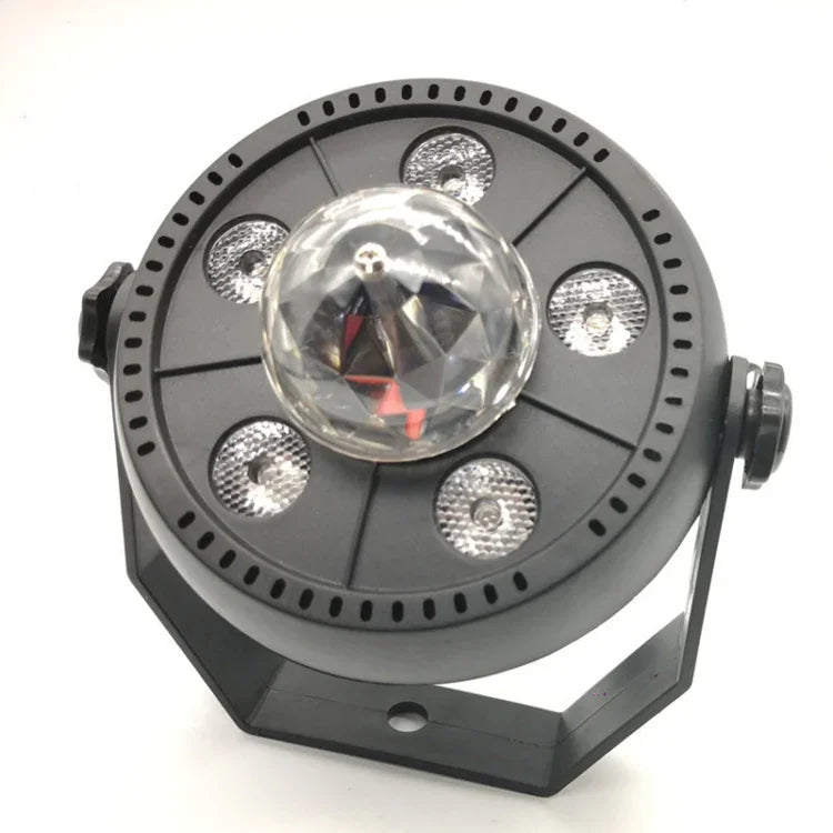 ไฟ LED PAR ลูกบอลเวทมนตร์หมุนสีสัน 11W 5 ดวง