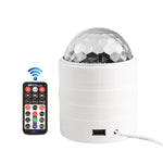 ไฟเวทีลูกบอลคริสตัล Bluetooth พร้อมรีโมทคอนโทรล, ปลั๊ก US (สีขาว), PRC0573BEU, PRC0573BUS, PRC0573WEU, PRC0573WUS