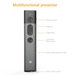 DOOSL DSIT036 ปากกาเลเซอร์สีแดง ตัวนำเสนอไร้สาย 2.4GHz สำหรับ PowerPoint, เลเซอร์สีแดง