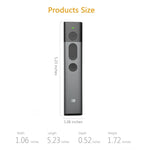 DOOSL DSIT036 ปากกาเลเซอร์สีแดง ตัวนำเสนอไร้สาย 2.4GHz สำหรับ PowerPoint, เลเซอร์สีแดง