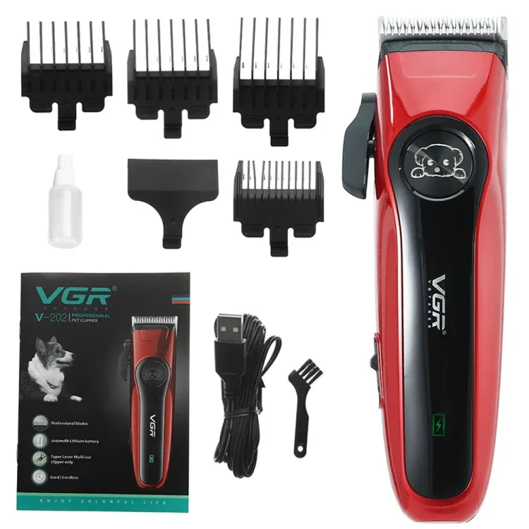 VGR V-202 เครื่องตัดแต่งขนสัตว์เลี้ยงไฟฟ้า, V-202