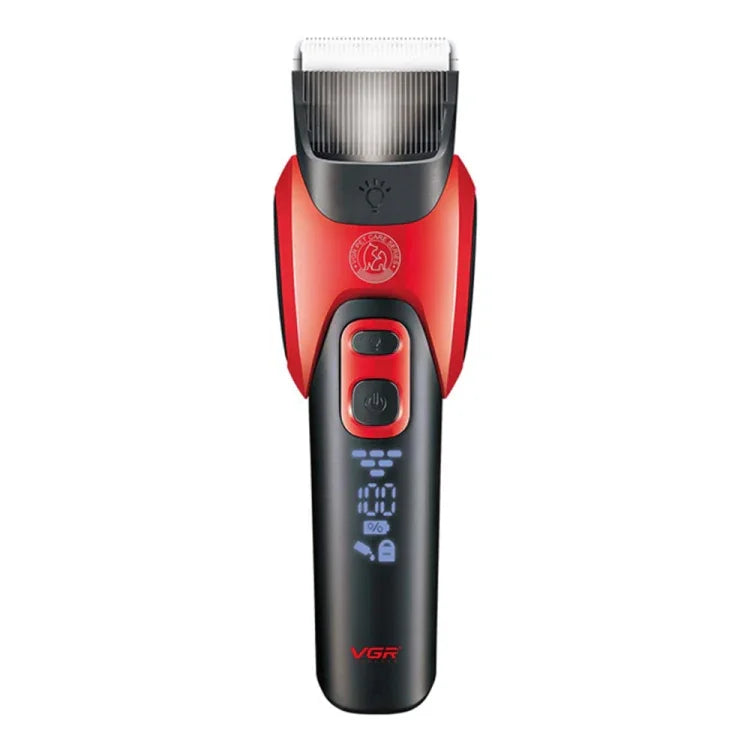 VGR V-208 เครื่องตัดแต่งขนสัตว์เลี้ยงมืออาชีพไฟฟ้า, V-208 (สีน้ำเงิน), V-208 (สีแดง)