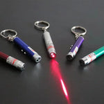 ปากกาเลเซอร์แมวสีแดง LED แบบแฟนซีและตลก
