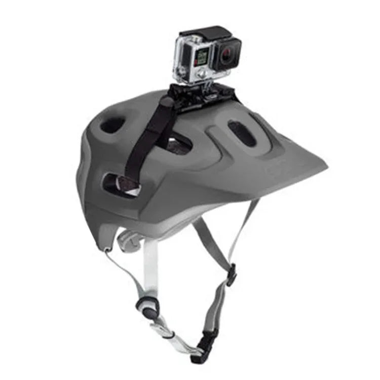 ขาตั้งสายรัดหมวกกันน็อคปรับได้ PULUZ สำหรับ GoPro, Insta360, DJI และกล้องแอคชั่นอื่นๆ, PULUZ
