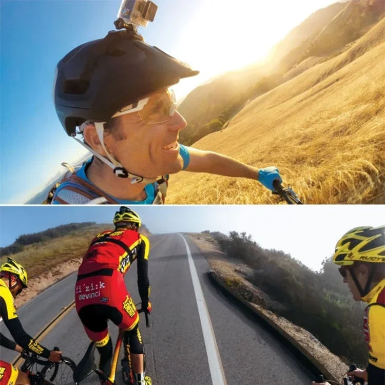 ขาตั้งสายรัดหมวกกันน็อคปรับได้ PULUZ สำหรับ GoPro, Insta360, DJI และกล้องแอคชั่นอื่นๆ, PULUZ