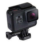 ชุดหัวล็อกปลดเร็วสำหรับพื้นผิวแนวนอน PULUZ 2 ชิ้น สำหรับ GoPro, Insta360, DJI และกล้องแอคชั่นอื่นๆ, หัวล็อกปลดเร็ว (2 ชิ้น)