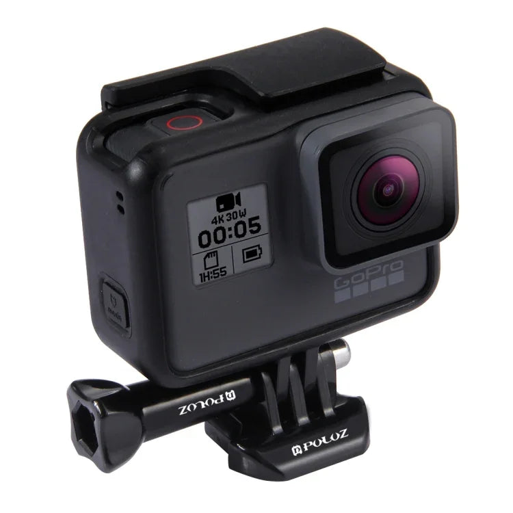 ชุดหัวล็อกปลดเร็วสำหรับพื้นผิวแนวนอน PULUZ 2 ชิ้น สำหรับ GoPro, Insta360, DJI และกล้องแอคชั่นอื่นๆ, หัวล็อกปลดเร็ว (2 ชิ้น)