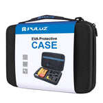 กล่องกันน้ำสำหรับพกพาและเดินทาง PULUZ สำหรับอุปกรณ์เสริมกล้อง GoPro, Insta360, DJI และกล้องแอคชั่นอื่นๆ ขนาดใหญ่: 32 ซม. x 22 ซม. x 7 ซม., สำหรับ GoPro, ขนาดใหญ่: 32 ซม. x 22 ซม. x 7 ซม.