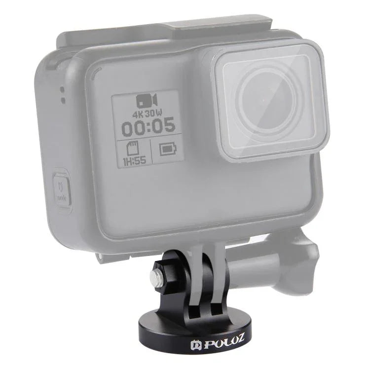 อะแดปเตอร์ติดตั้งขาตั้งกล้อง CNC รูสกรู 1/4 นิ้ว PULUZ สำหรับ GoPro, Insta360, DJI และกล้องแอคชั่นอื่นๆ รูสกรู 1/4 นิ้ว (สีดำ), รูสกรู 1/4 นิ้ว (สีทอง), รูสกรู 1/4 นิ้ว (สีน้ำเงิน), รูสกรู 1/4 นิ้ว (สีแดง)
