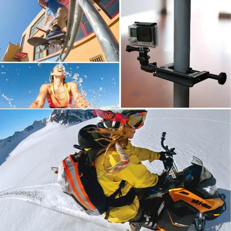 อะแดปเตอร์ติดตั้งขาตั้งกล้อง CNC รูสกรู 1/4 นิ้ว PULUZ สำหรับ GoPro, Insta360, DJI และกล้องแอคชั่นอื่นๆ รูสกรู 1/4 นิ้ว (สีดำ), รูสกรู 1/4 นิ้ว (สีทอง), รูสกรู 1/4 นิ้ว (สีน้ำเงิน), รูสกรู 1/4 นิ้ว (สีแดง)