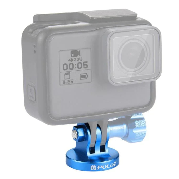 อะแดปเตอร์ติดตั้งขาตั้งกล้อง CNC รูสกรู 1/4 นิ้ว PULUZ สำหรับ GoPro, Insta360, DJI และกล้องแอคชั่นอื่นๆ รูสกรู 1/4 นิ้ว (สีดำ), รูสกรู 1/4 นิ้ว (สีทอง), รูสกรู 1/4 นิ้ว (สีน้ำเงิน), รูสกรู 1/4 นิ้ว (สีแดง)