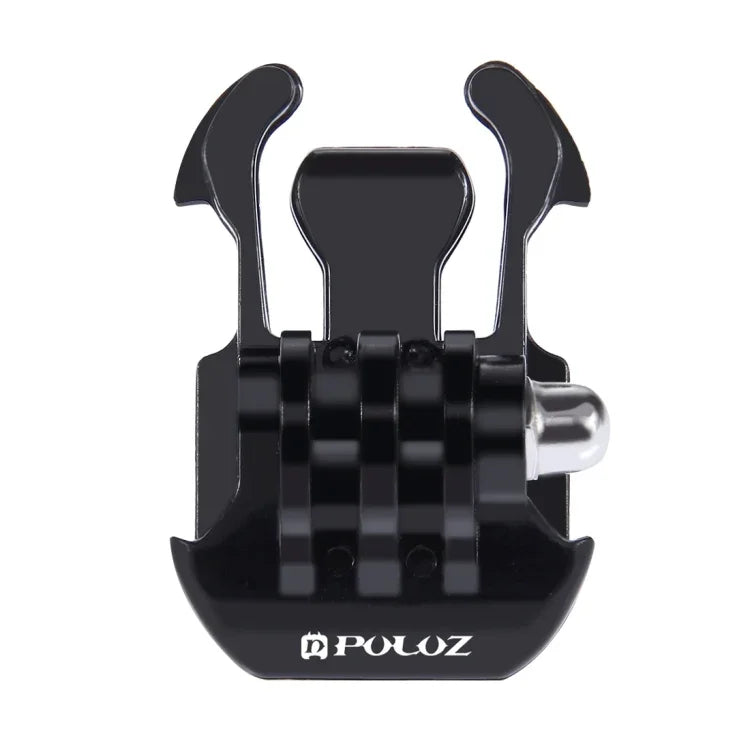 ตะขอปลดเร็วติดตั้งพื้นผิวแนวนอน PULUZ สำหรับกล้องแอคชั่น PULUZ Jaws Flex Clamp Mount สำหรับ GoPro, Insta360, DJI และกล้องแอคชั่นอื่นๆ ตะขอปลดเร็ว