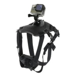 สายรัดอกสุนัขแบบปรับได้ PULUZ สำหรับ GoPro, Insta360, DJI และกล้องแอคชั่นอื่นๆ